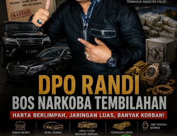 Kupas Dugaan Aliran Dana Narkoba dan Bayang-Bayang TPPU di Balik Perkara 10,71 Gram Sabu DPO Randi