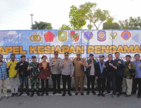 Wakili Dandim, Pasiops Hadiri Apel Kesiapsiagaan Pengamanan Malam Takbir Idul Adha 1447 H