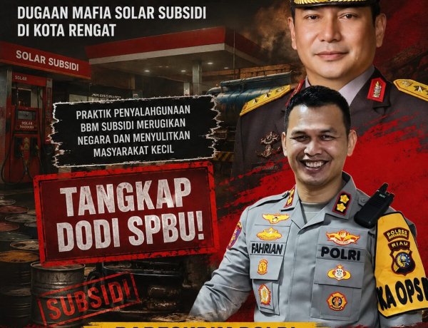 SPBU Milik Anggota DPRD Riau di Inhu Bebas Jual BBM Subsidi Pada Mafia