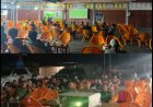 Nobar Piala Dunia 2026, Babinsa dan Warga Binawidya Pererat Kebersamaan