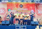 Pratu M. Arief S.I.P. Harumkan Nama Kodim 0301/Pekanbaru di Lomba Lari 5K HUT ke-50 RSUD Arifin Achmad