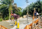 Infrastruktur untuk Rakyat, Empat Jembatan Garuda Terus Dikebut Kodim 0301/Pekanbaru