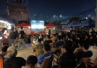 Kodim 0301/Pekanbaru Hadirkan Malam Penuh Kebersamaan Lewat Nobar Piala Dunia