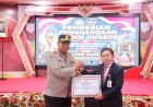 Polres Kampar Raih 'Presisi award' dari lemkapi – Dinilai Inovatif Dalam Pelayanan dan Penegakan Hukum