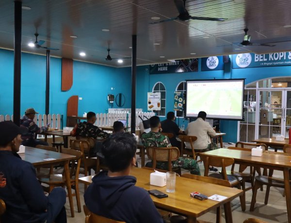 Semarak Piala Dunia 2026, Kodim 0301/Pekanbaru Gelar Nobar Serentak di 17 Lokasi