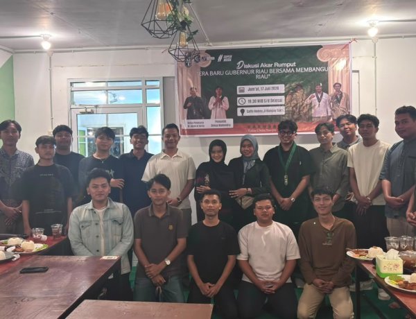 Mahasiswa HMI Riau Dukung Era Gubernur Baru Dalam  Forum Diskarput