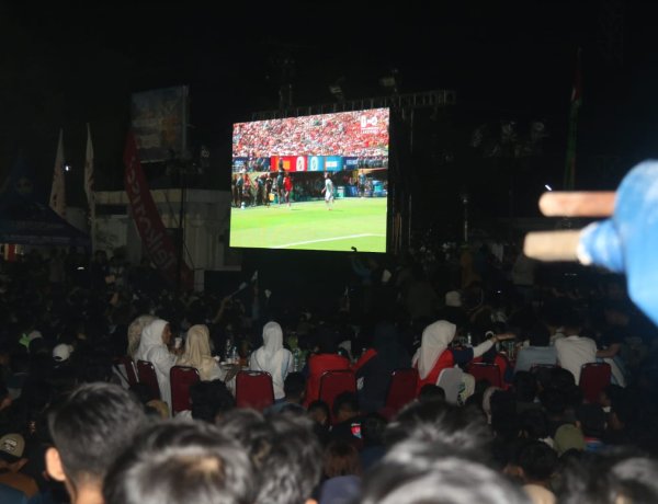 Dandim 0301/Pekanbaru: Nobar Final Piala Dunia Jadi Ajang Mempererat Persatuan dan Menggerakkan UMKM