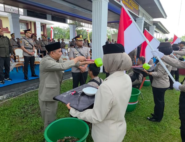 Kapolres Kampar Hadiri Upacara Pembukaan Pendidikan Pembentukan Bintara Polri TA 2026 di SPN Polda Riau