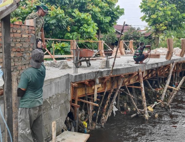 Jembatan Garuda Beton Masuki Tahap Pemasangan Mal Tiang Pagar, Mobilitas Warga Segera Lebih Lancar