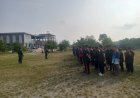 Membentuk Generasi Berakhlak, Kodim 0301/Pekanbaru Latih Disiplin Santri Ma'had Al-Hijrah
