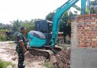 Pembangunan Jembatan Garuda di Bukitraya Terus Dikebut, Kodim 0301/Pekanbaru Percepat Akses Warga