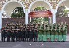 Ziarah Rombongan HUT Ke-1 Kodam XIX/Tuanku Tambusai, Kodim 0301/Pekanbaru Perkuat Nilai Patriotisme