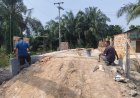 Dari Gotong Royong untuk Warga, Kodim 0301/Pekanbaru Percepat Pembangunan Jembatan Garuda