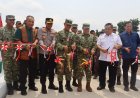 Jembatan Armco Payung Sekaki Diresmikan, TNI Perkuat Akses Infrastruktur Riau