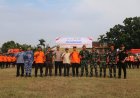 Wakili Dandim 0301/Pekanbaru, Pasiops Hadiri Apel Kesiapsiagaan Karhutla Kota Pekanbaru 2026