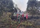 Tim Gabungan Padamkan Karhutla 3 Hektare di Rumbai, Api Berhasil Dikendalikan