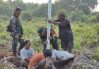 Kodim 0301/Pekanbaru Perkuat Kesiapsiagaan Karhutla, Bangun 20 Sumur Bor di Wilayah Rawan