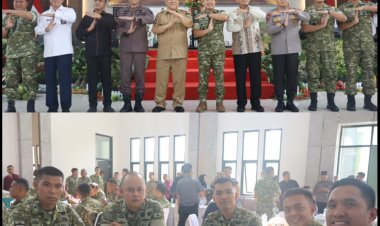 Wakili Dandim 0301/Pekanbaru, Pasipers Hadiri Syukuran HUT Ke-1 Kodam XIX/Tuanku Tambusai