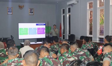 Personel Kodim 0301/Pekanbaru Terima Sosialisasi Produk dan Layanan Bank BJB