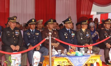 Wakili Dandim 0301/Pekanbaru, Pasipers Hadiri Upacara Detik-Detik Proklamasi HUT ke-81 RI