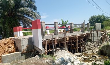 Dikebut, Jembatan Garuda Beton di Jalan Srikandi Masuk Tahap Penyelesaian
