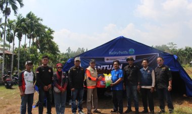 PNKT Bantu Warga Bengkalis : Sembako Peralatan Karhutla dan Ribuan Liter air bersih