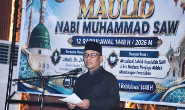 Peringatan Maulid Nabi Muhammad SAW 1448 H, Bupati Bengkalis Ajak Aktualisasi Akhlak Rasulullah SAW di Era Modern