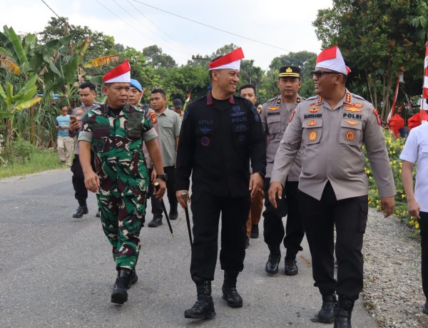 Dandim 0301/Pbr Hadiri Ekspedisi Merah Putih Presisi Polda Riau, Perkuat Sinergi dan Semangat Kebangsaan