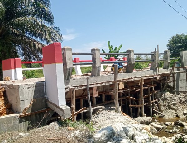 Dikebut, Jembatan Garuda Beton di Jalan Srikandi Masuk Tahap Penyelesaian