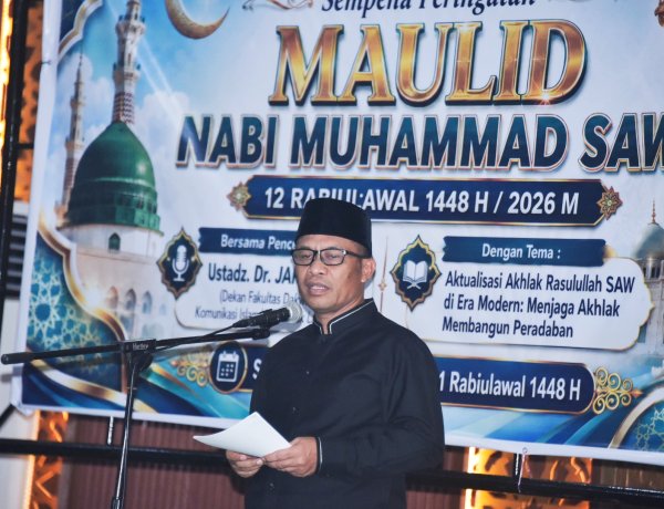 Peringatan Maulid Nabi Muhammad SAW 1448 H, Bupati Bengkalis Ajak Aktualisasi Akhlak Rasulullah SAW di Era Modern