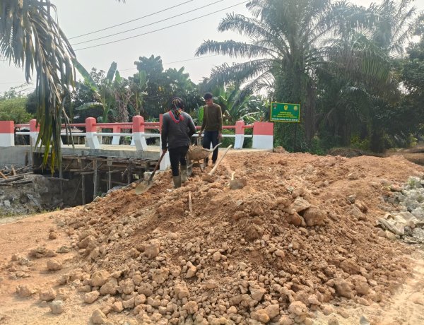 Jembatan Garuda Terus Berproses, Akses Baru untuk Warga Srikandi Semakin Dekat
