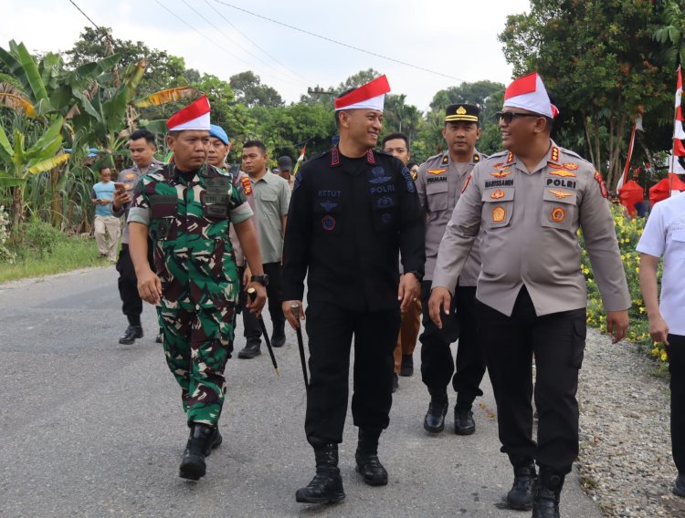 Dandim 0301/Pbr Hadiri Ekspedisi Merah Putih Presisi Polda Riau, Perkuat Sinergi dan Semangat Kebangsaan
