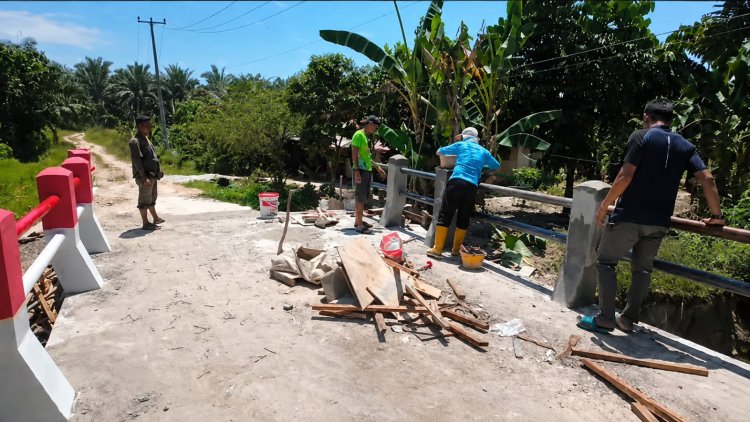 Masuki Tahap Pengecatan, Jembatan Garuda Beton Terus Disempurnakan