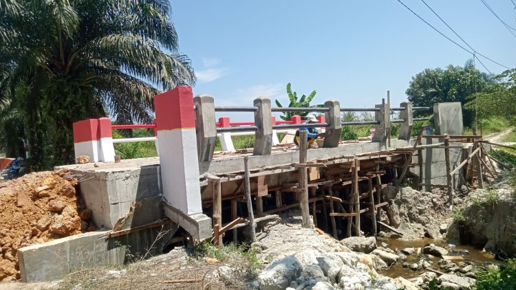 Dikebut, Jembatan Garuda Beton di Jalan Srikandi Masuk Tahap Penyelesaian