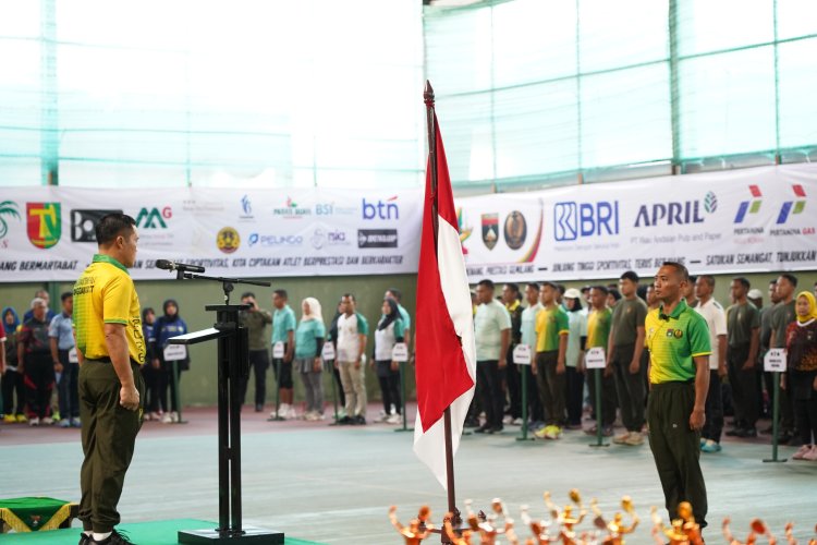 53 Petenis Senior dan 42 Tim Berebut Gelar Piala Pangdam XIX/TT