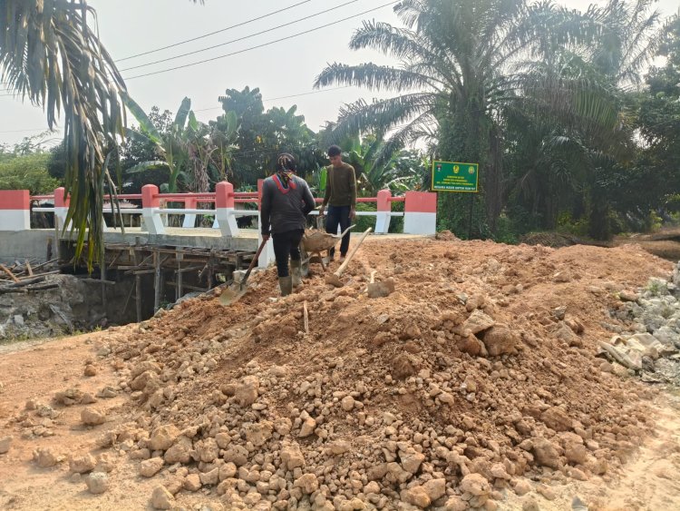 Jembatan Garuda Terus Berproses, Akses Baru untuk Warga Srikandi Semakin Dekat