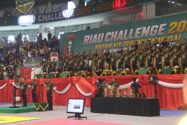 Wakili Dandim, Danramil 02/Kota Hadiri Pembukaan Riau Challenge 2026 Taekwondo Tournament