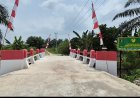 Kodim 0301/Pekanbaru Hadirkan Akses Baru, Jembatan Garuda Kini Rampung 100 Persen