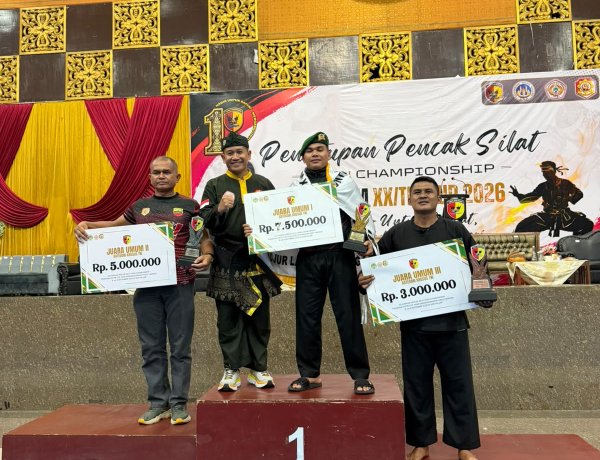 Kodam XIX/Tuanku Tambusai Raih Juara 1 Umum Piala Pangdam XX/TIB