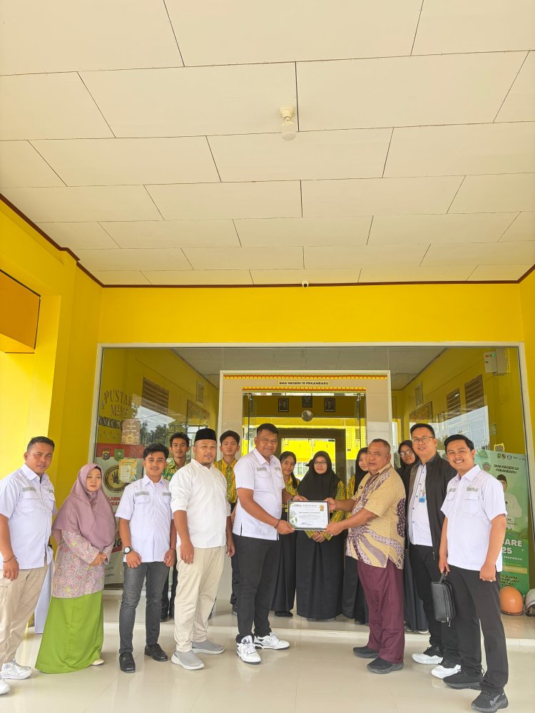 BTM Gelar “Green Activist Goes to School” di SMA 19 Pekanbaru, Ajak Generasi Muda Peduli Lingkungan